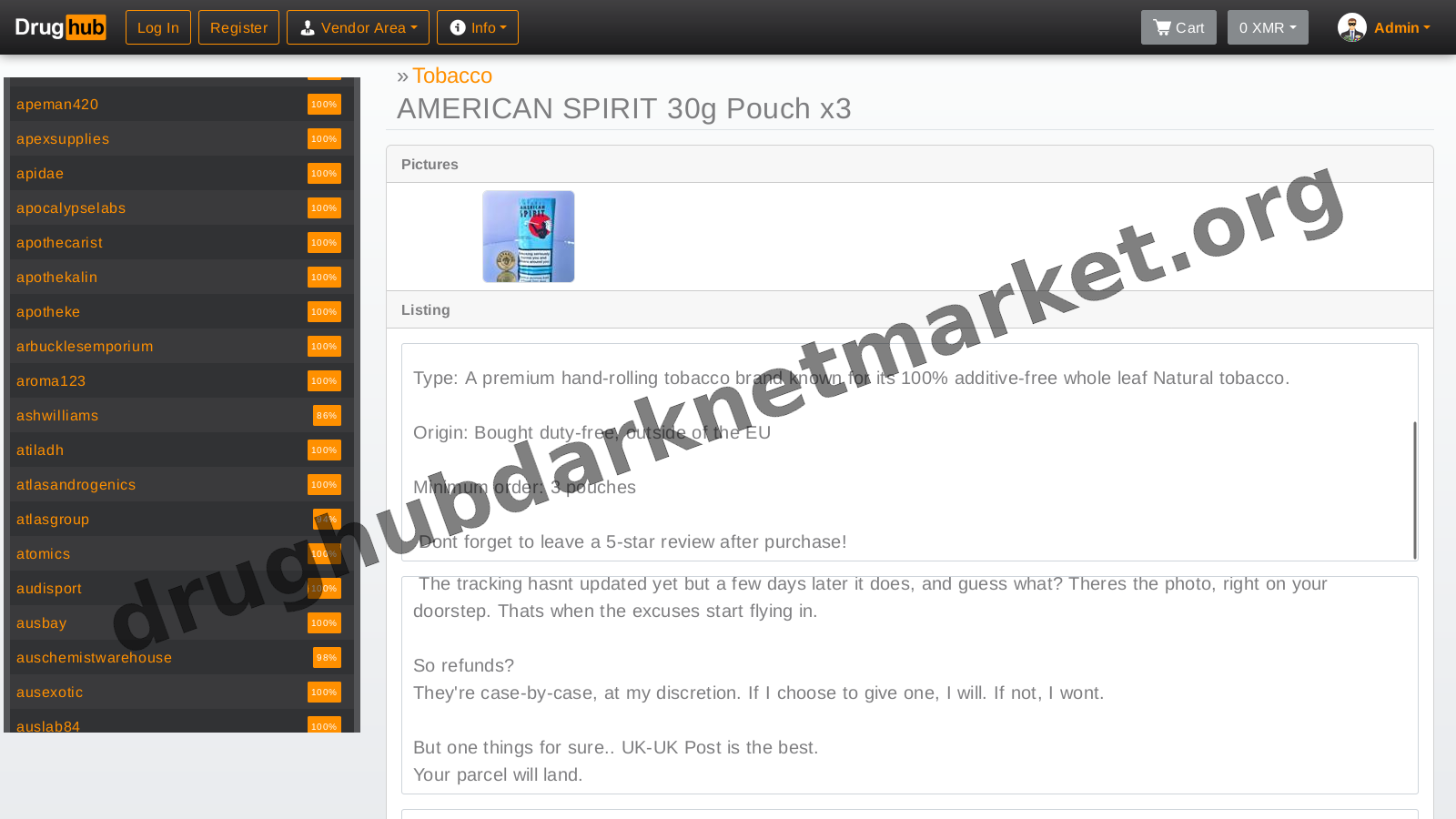 Main Market Dashboard